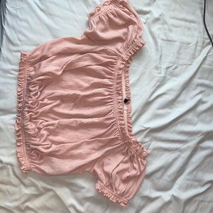 H&M off the shoulder crop top. Size small